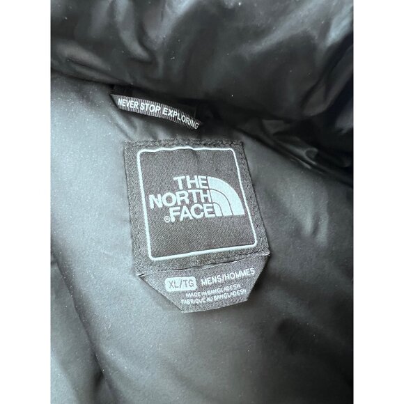 The North Face Black 700 Down Insulated Puffer Vest XL Nuptse - Picture 3 of 13